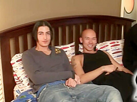 Hung Kai Fucked Hard Rusty In Passionate Threesome